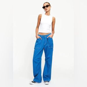 Lioness Miami Vice Pant in Blue